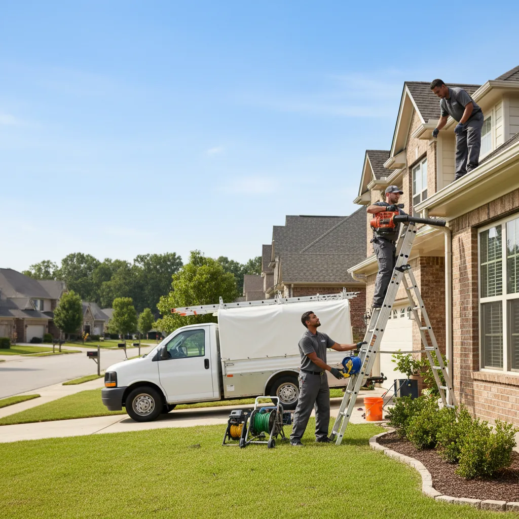 Home Gutter Service in The Colony, TX near me